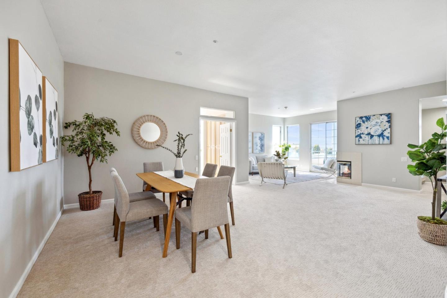 720 Promontory Point Lane, Unit 2305 Foster City, CA 94404 - Photo 28 of 78 a view of a livingroom with furniture and a potted plant