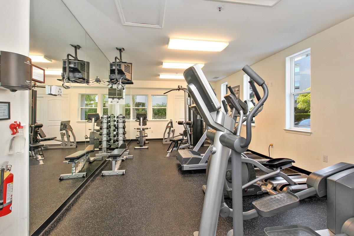 720 Promontory Point Lane, Unit 2305 Foster City, CA 94404 - Photo 78 of 78 a view of a room with gym equipment