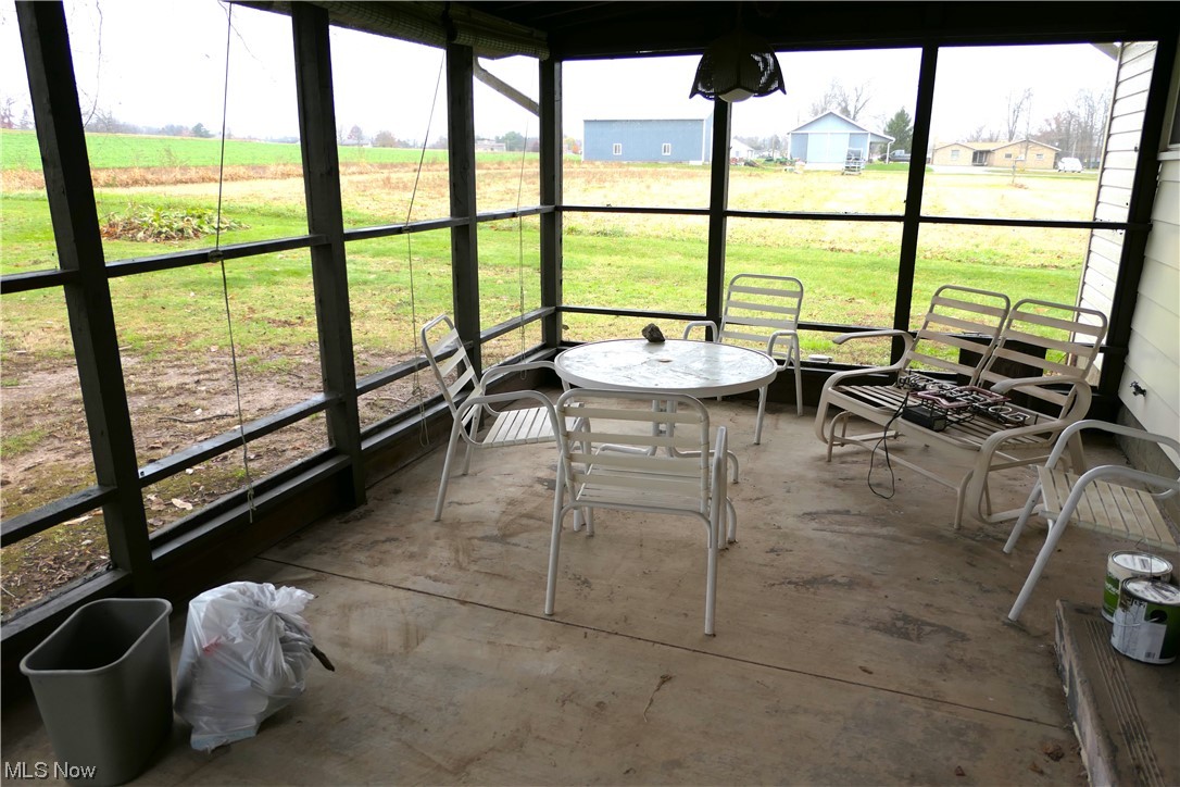 3089 Batdorf Road Wooster, OH 44691 - Photo 3 of 21 The Huge screened porch from the inside.