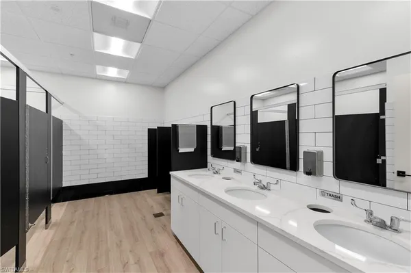 a view of a terrace with chairs