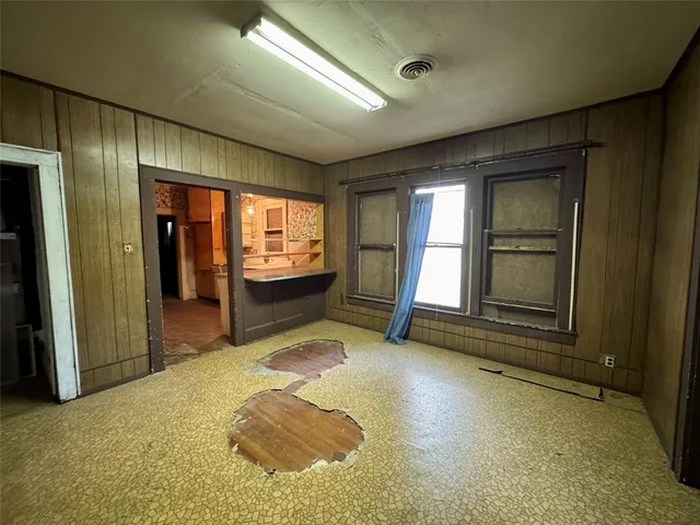 a view of a livingroom with a staircase