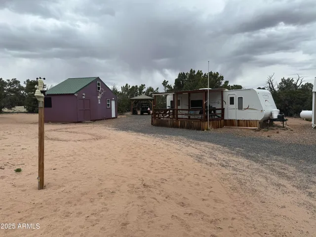 a view of a door and chair