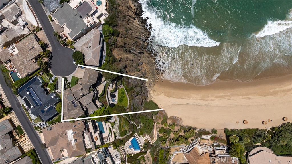 199 Emerald Bay Laguna Beach, CA 92651 - Photo 19 of 23 a view of a house with a yard from a balcony