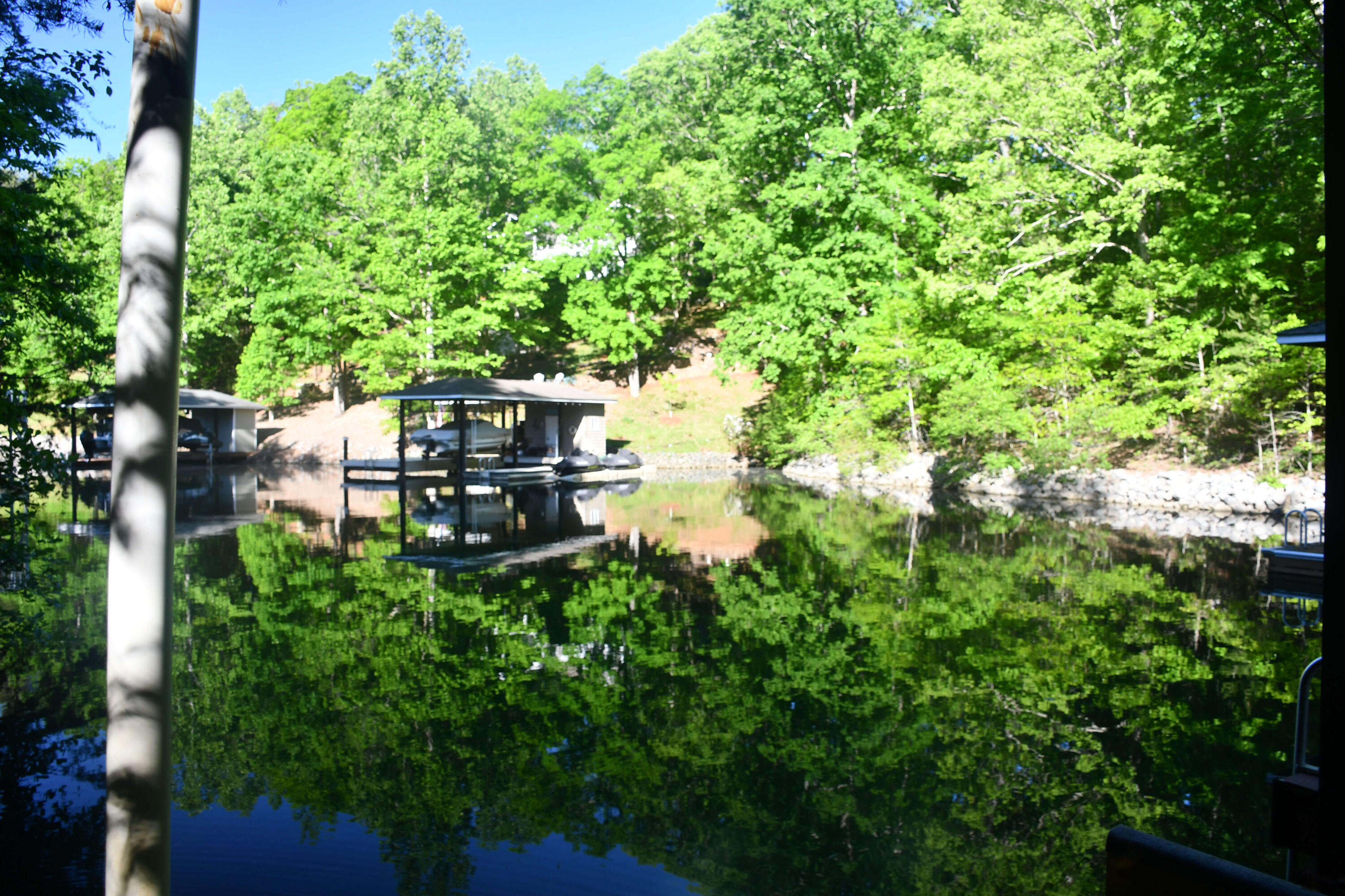 Lot 26 Thunder Ridge Road Huddleston, VA 24104 - Photo 3 of 9 View from lower dock