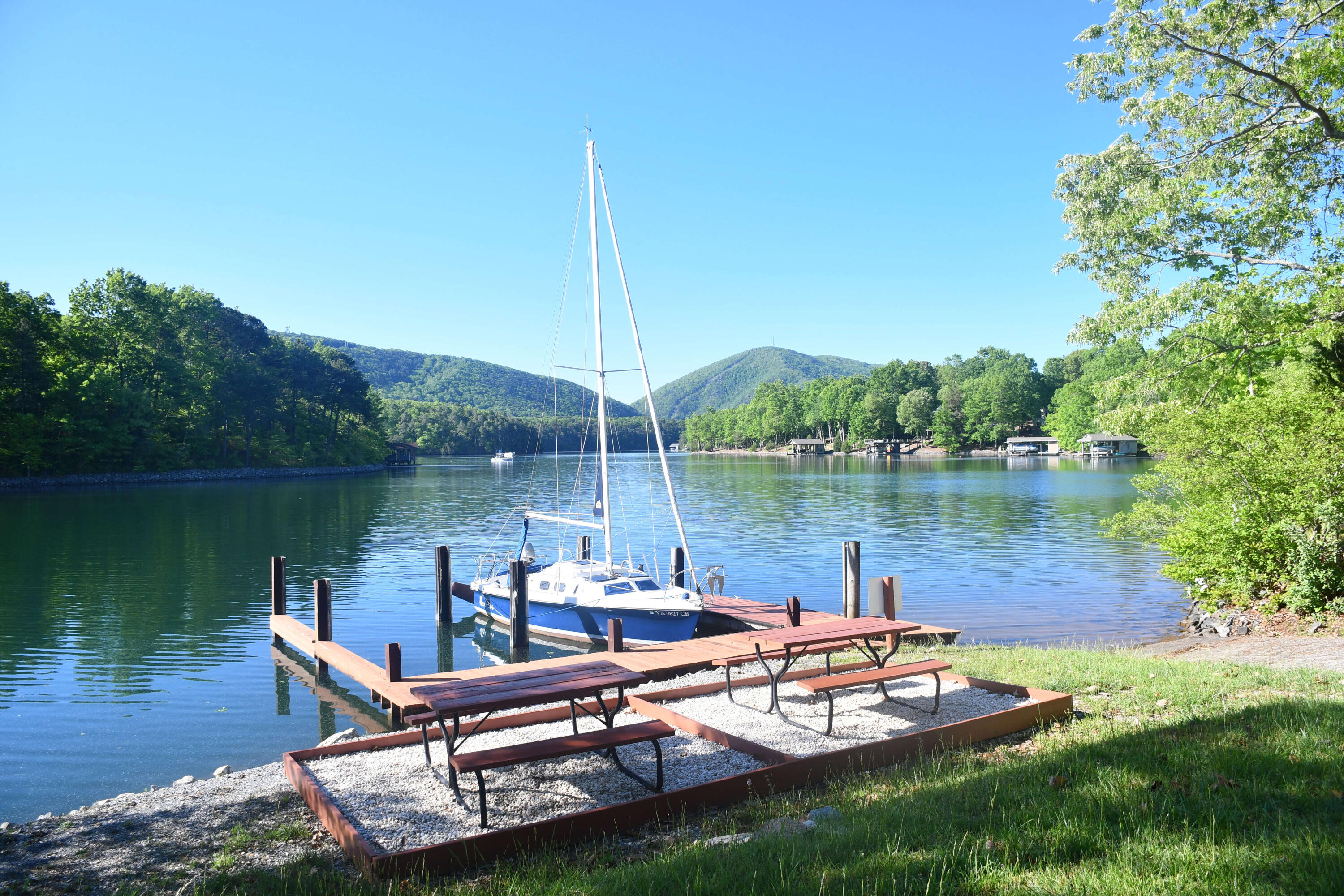 Lot 26 Thunder Ridge Road Huddleston, VA 24104 - Photo 8 of 9 Community dock, ramp and picnic area