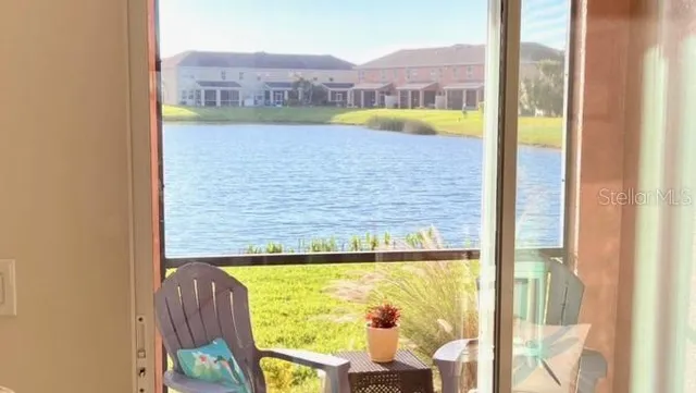 a view of an outdoor space and a balcony