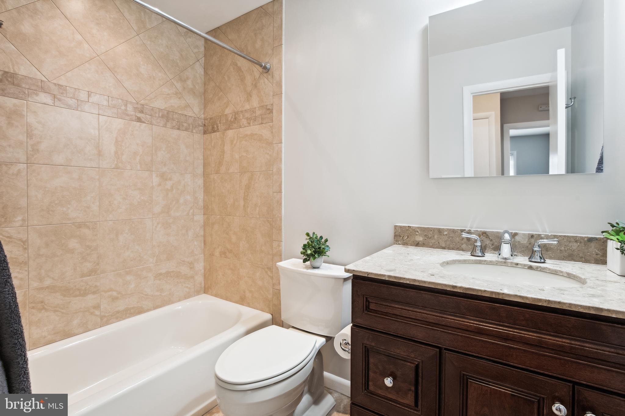 6001 Meriwether Lane Springfield, VA 22150 - Photo 21 of 50 Remodeled Main Level Hall Bath
