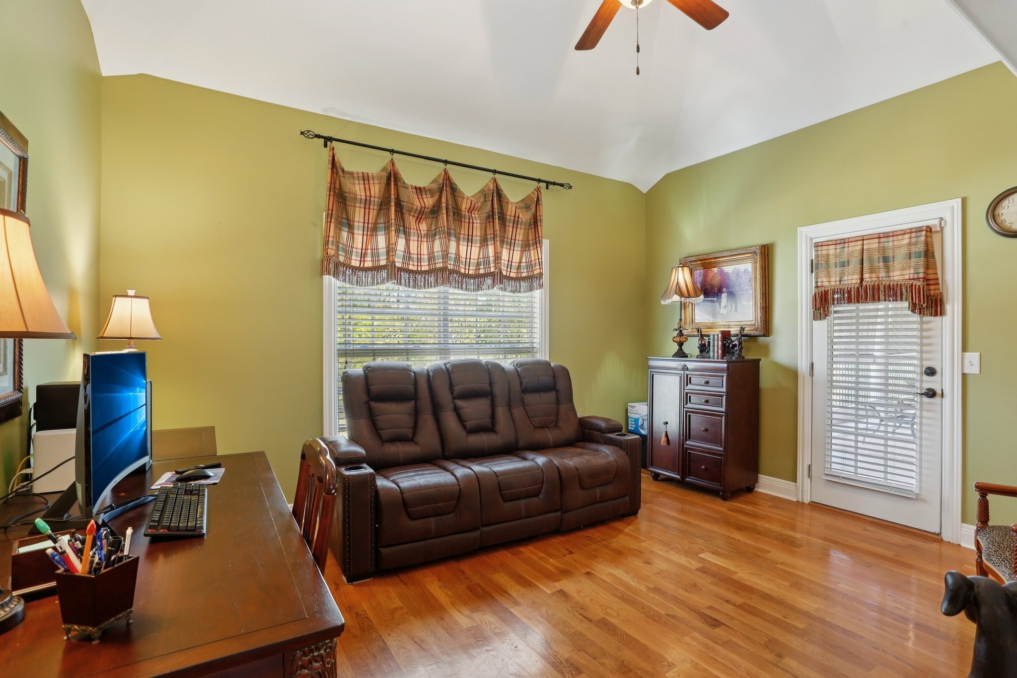 4015 Pilgrim Trail Greenbrier, TN 37073 - Photo 28 of 76 a living room with furniture and a flat screen tv