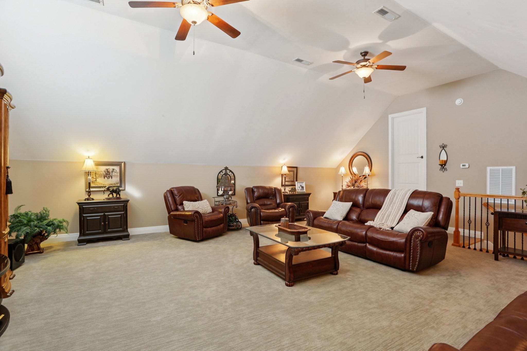 4015 Pilgrim Trail Greenbrier, TN 37073 - Photo 48 of 76 a living room with furniture and a chandelier