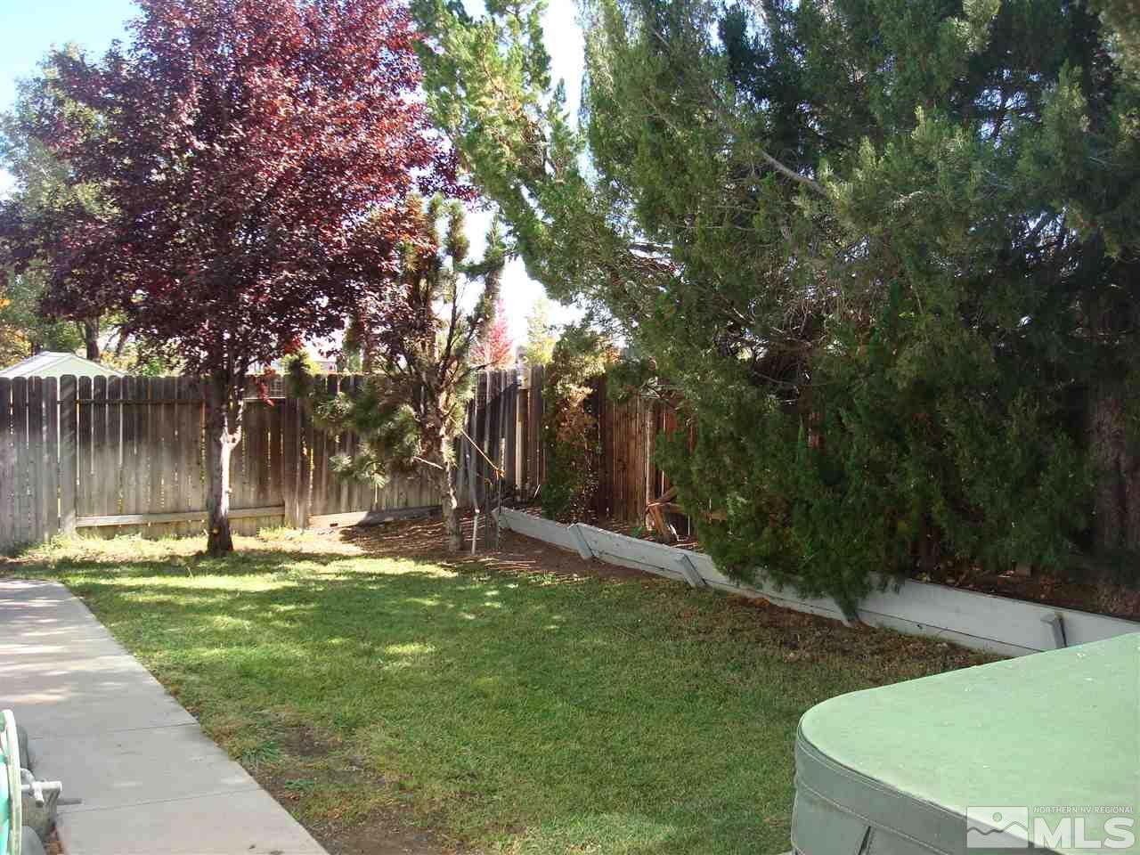 6234 Chesterfield Lane Reno, NV 89523 - Photo 4 of 11 a view of a backyard with large trees