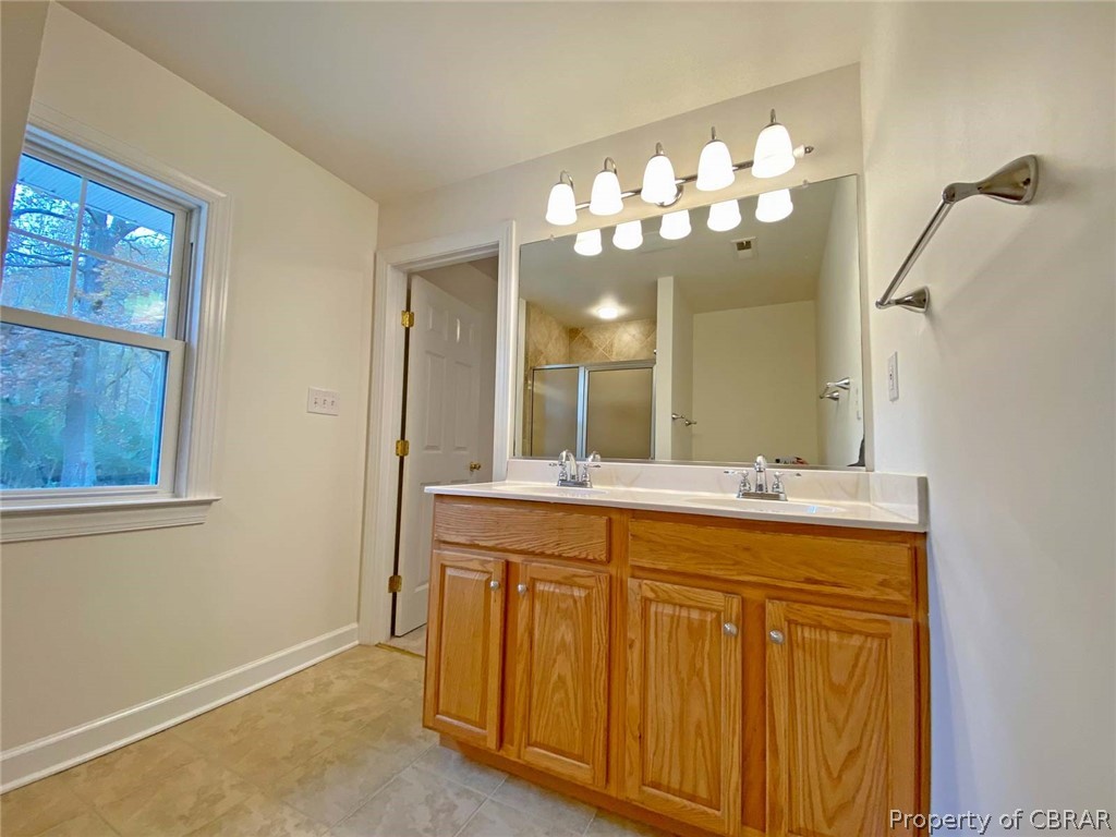 293 Norwood Church Road Lancaster, VA 22503 - Photo 28 of 48 Double Vanity in the Primary Ensuite