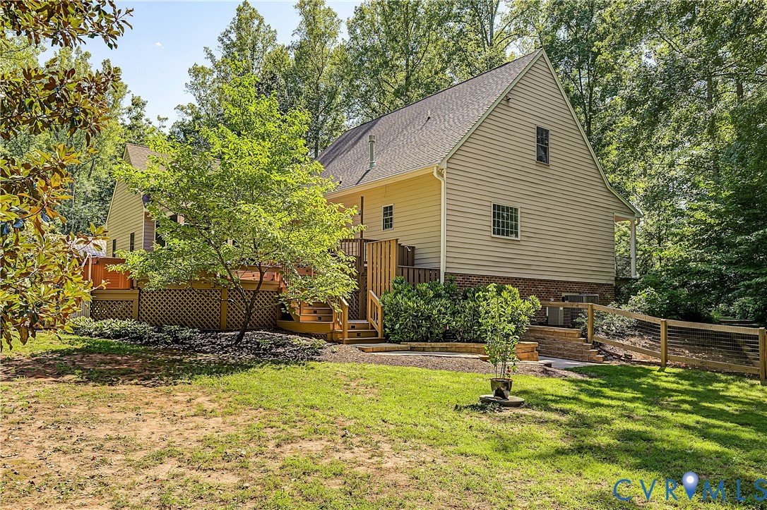 2431 Magnolia Ridge Maidens, VA 23102 - Photo 37 of 43 Large rear yard offers room for gardening and play