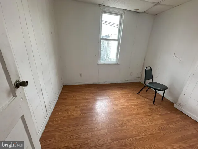 a room with window
