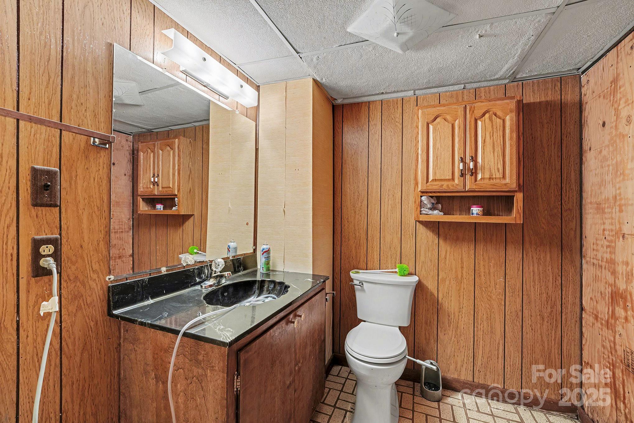 3442 Lester Street Conover, NC 28613 - Photo 25 of 38 a bathroom with a sink a toilet and shower