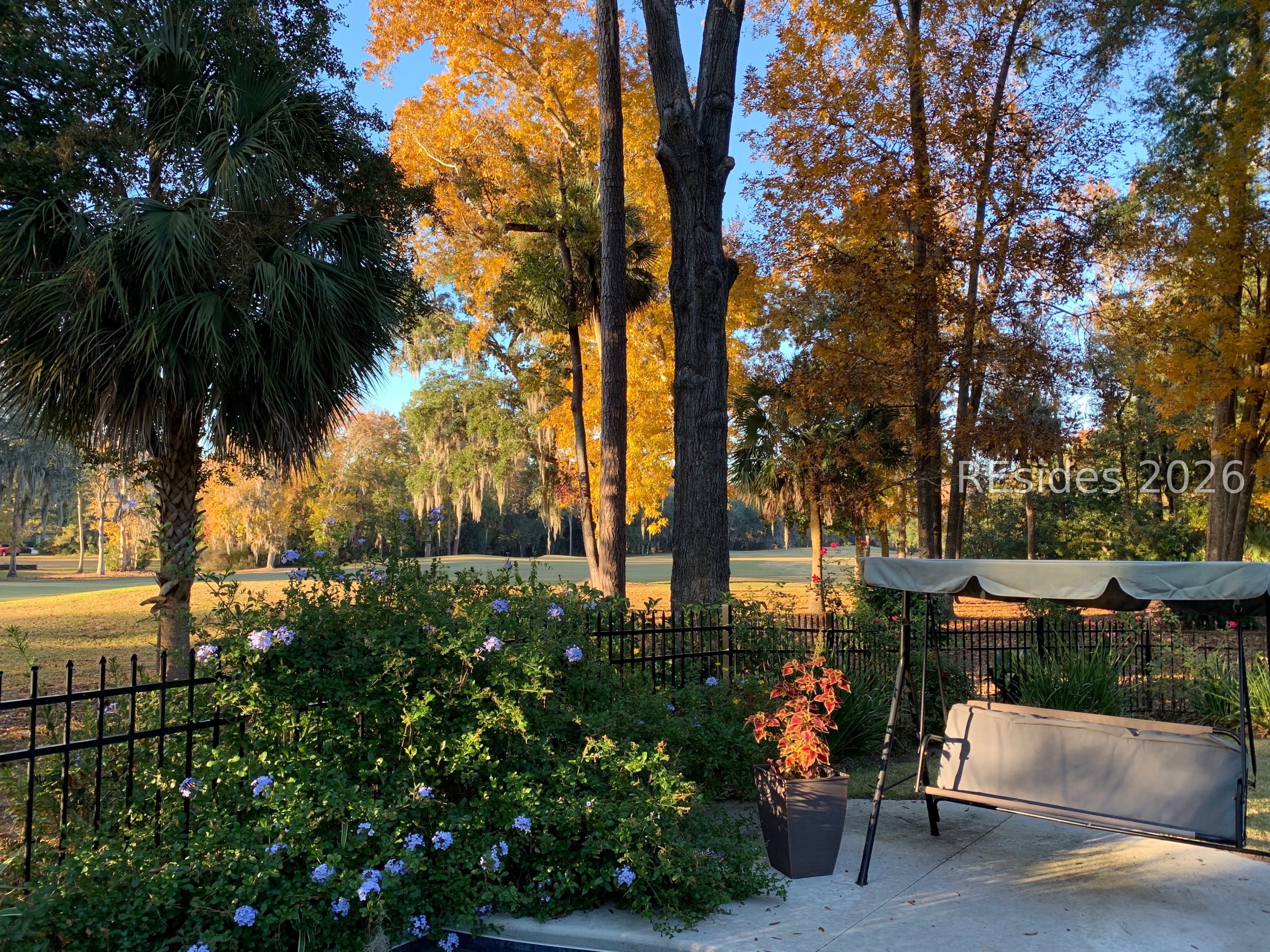 18 Timber Lane Hilton Head Island, SC 29926 - Photo 56 of 61 Backyard Autumn
