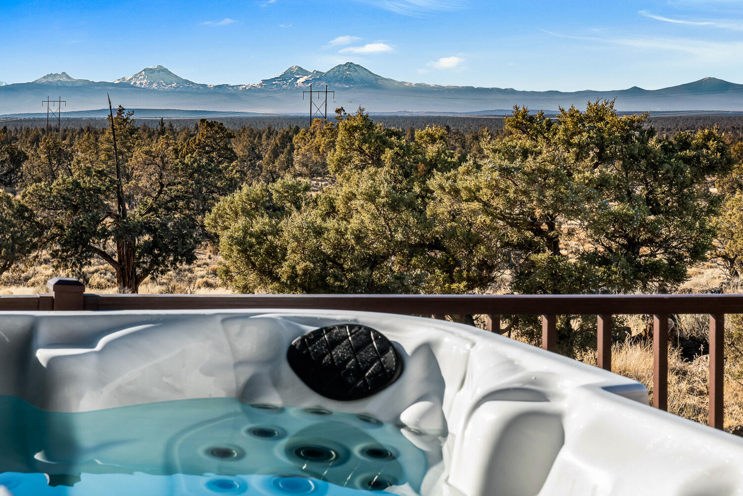 11039 Southwest Ranch Road Powell Butte, OR 97753 - Photo 31 of 46 Hot Tub Views