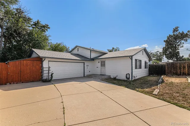 a backyard of a house