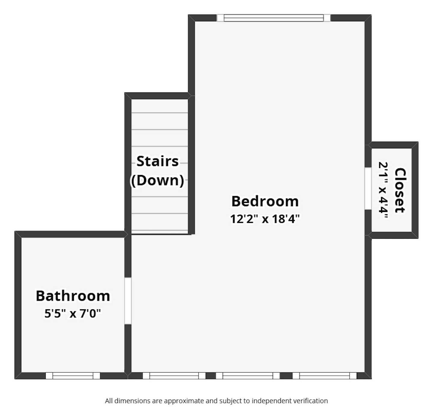2508 Paramount Avenue, Unit B Austin, TX 78704 - Photo 40 of 40 The floor plan - third floor. Take the 3D Virtual Walkthrough Tour to see more!