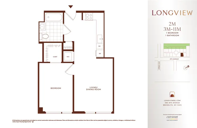 $3,685 | 380 4th Avenue, Unit 10M | Gowanus