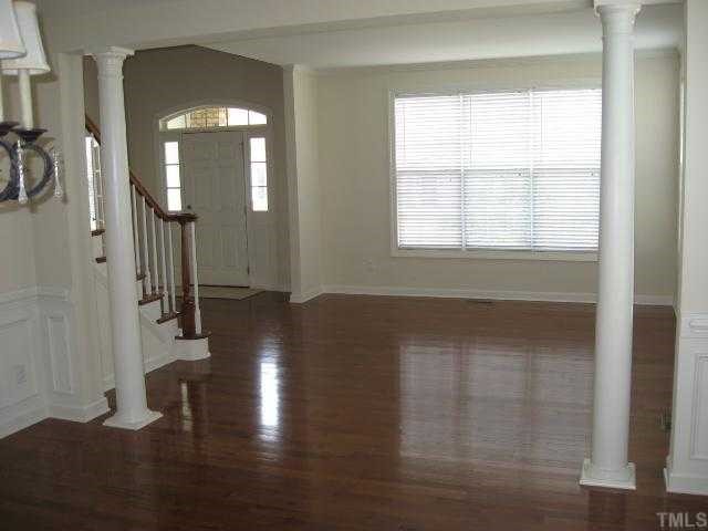2916 Elmfield Street Raleigh, NC 27614 - Photo 6 of 10 View of the living room and entry way from the dining room