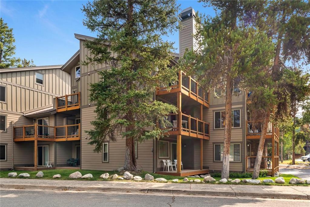 760 Columbine Road, Unit A12 Breckenridge, CO 80424 - Photo 24 of 35 a view of a building and a street