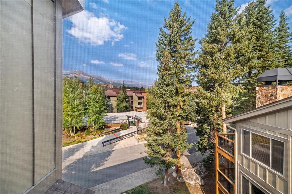 760 Columbine Road, Unit A12 Breckenridge, CO 80424 - Photo 30 of 35 a view of balcony with plants