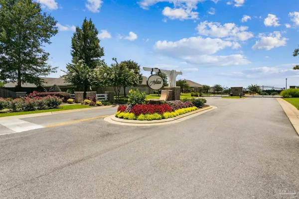 a view of a street with houses
