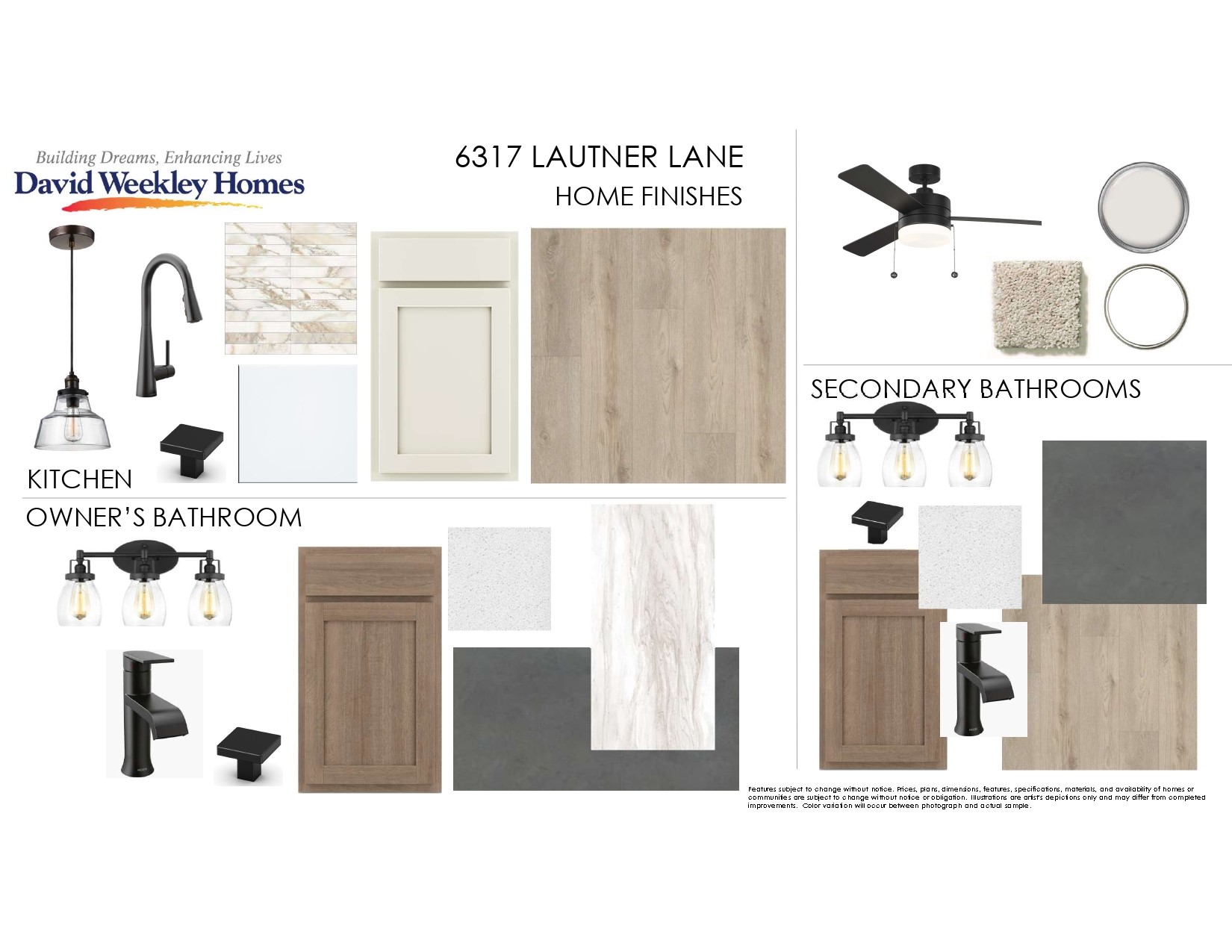 6317 Lautner Lane Austin, TX 78747 - Photo 2 of 9 Design Board