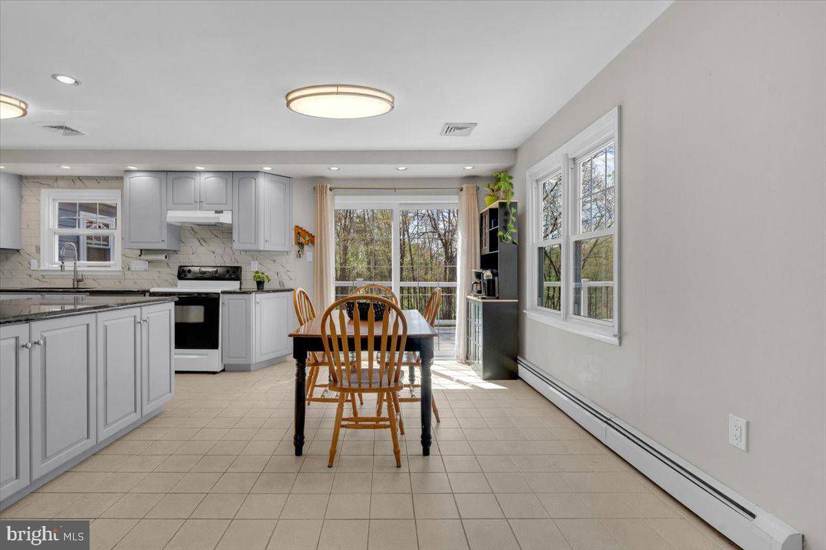 1424 Oakwood Road Coatesville, PA 19320 - Photo 7 of 41 Eat-in kitchen with slider to deck