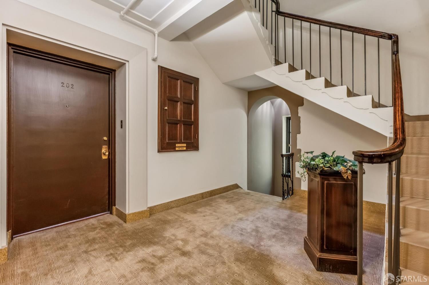 850 Powell Street, Unit 202 San Francisco, CA 94108 - Photo 46 of 51 a view of entryway with a workspace