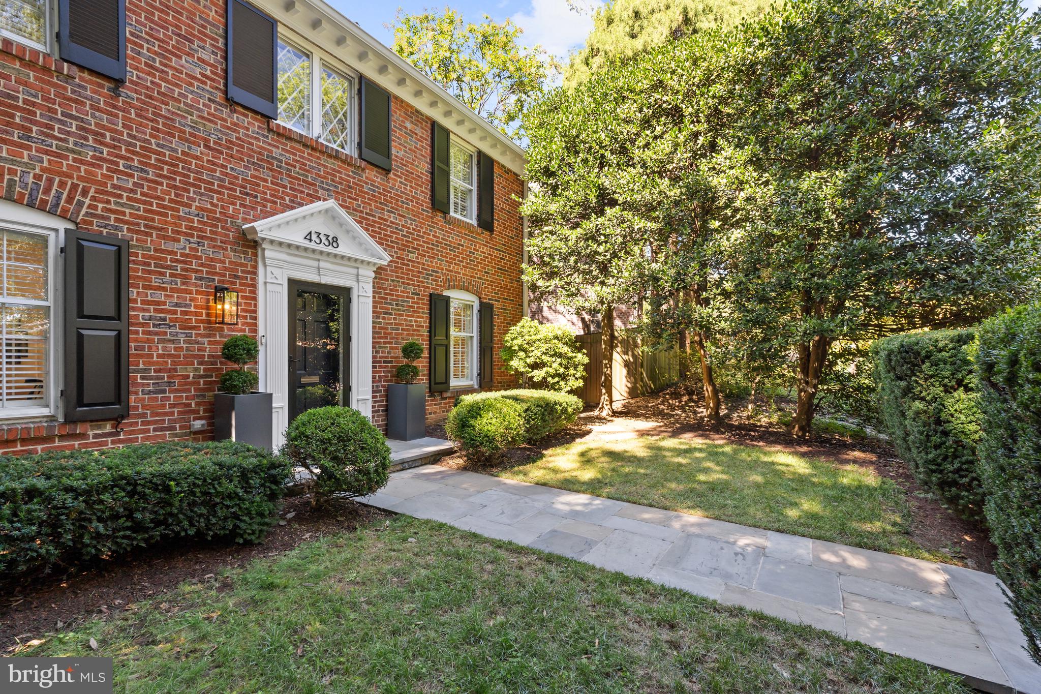 4338 Reno Road Northwest Washington, DC 20008 - Photo 2 of 36 Front Garden