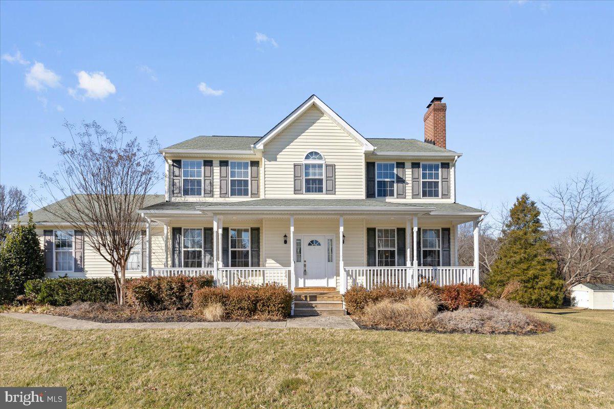 9448 Old Solomons Island Road Owings, MD 20736 - Photo 1 of 49 4 bed 2/1 bath lovely colonial on 1.28 acre lot