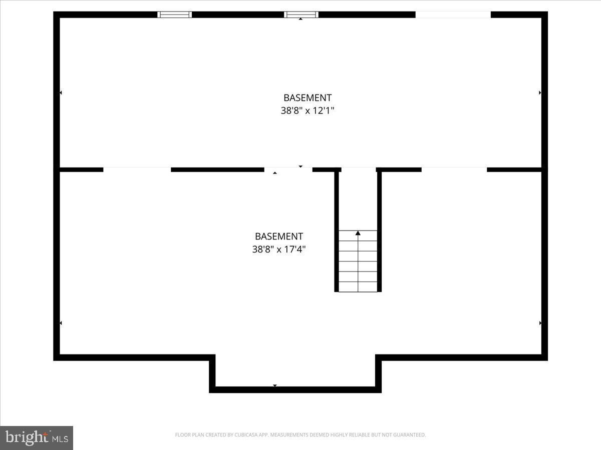 9448 Old Solomons Island Road Owings, MD 20736 - Photo 48 of 49 Basement floor plan