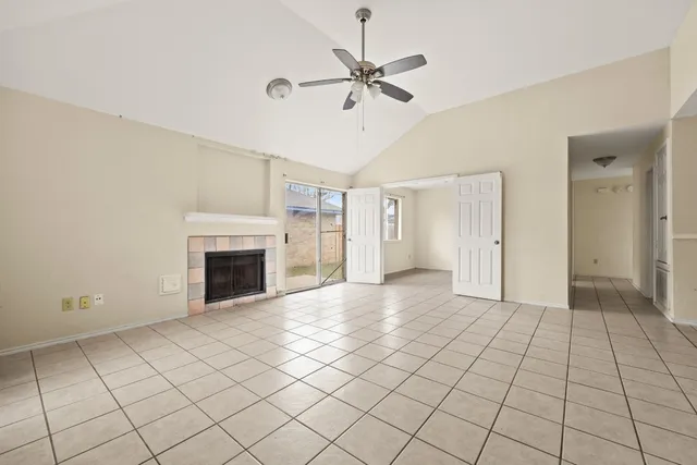 a view of empty room