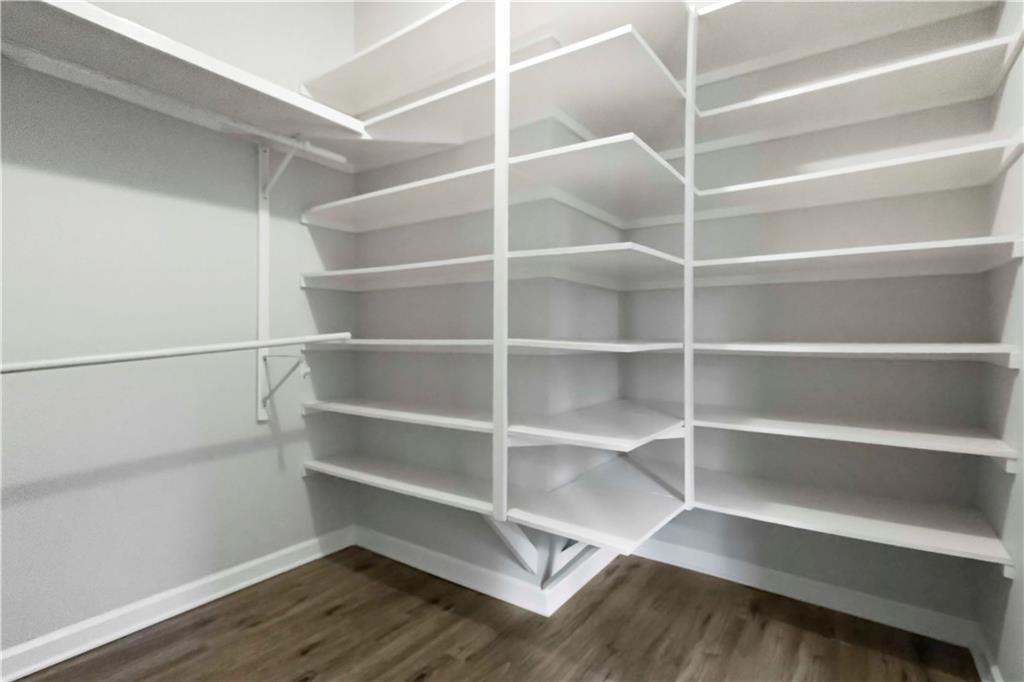 2314 Wayside Drive Brookhaven, GA 30319 - Photo 15 of 17 a view of walk in closet with empty racks