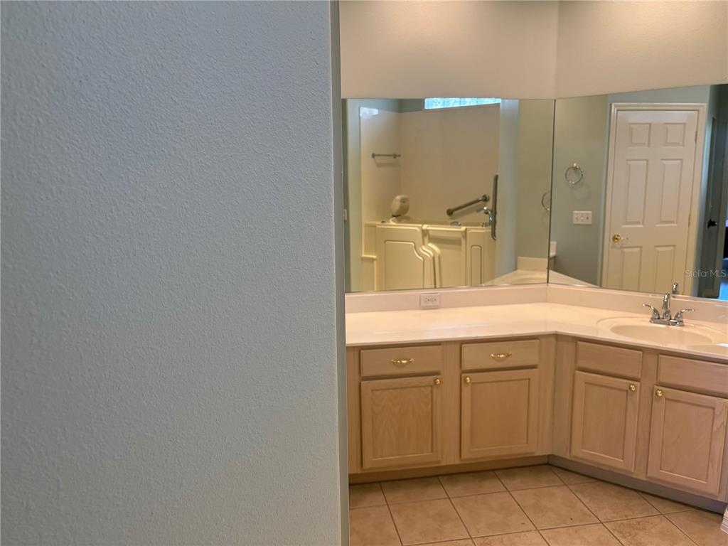 9288 Southwest 93rd Circle Ocala, FL 34481 - Photo 13 of 24 a bathroom with a sink and a mirror