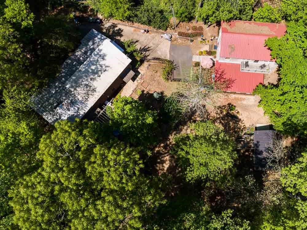 3604 Laurel Circle Raleigh, NC 27612 - Photo 58 of 59 an aerial view of residential house with outdoor space and trees all around