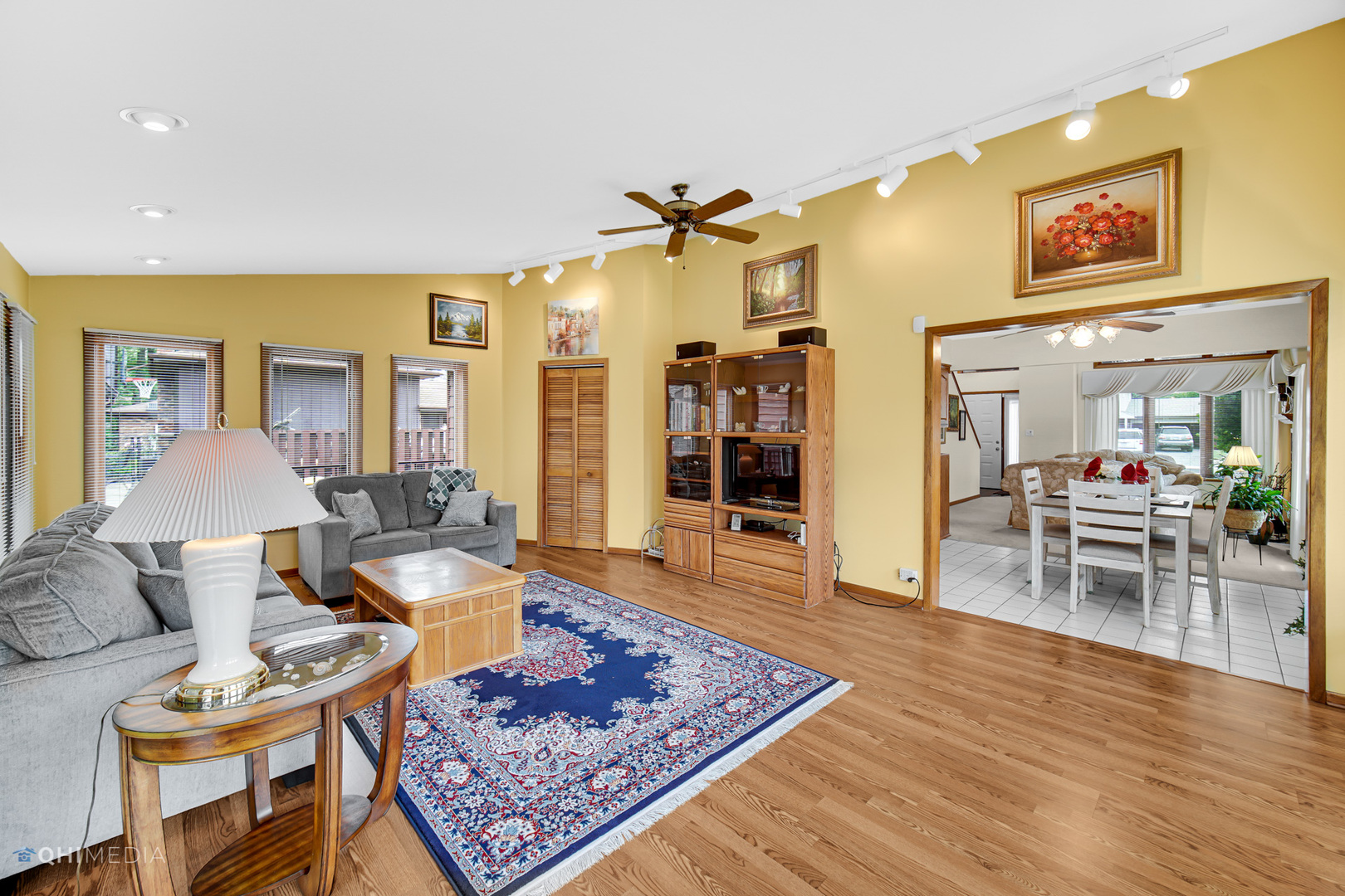 17638 Wright Street Lansing, IL 60438 - Photo 13 of 30 a living room with furniture and wooden floor