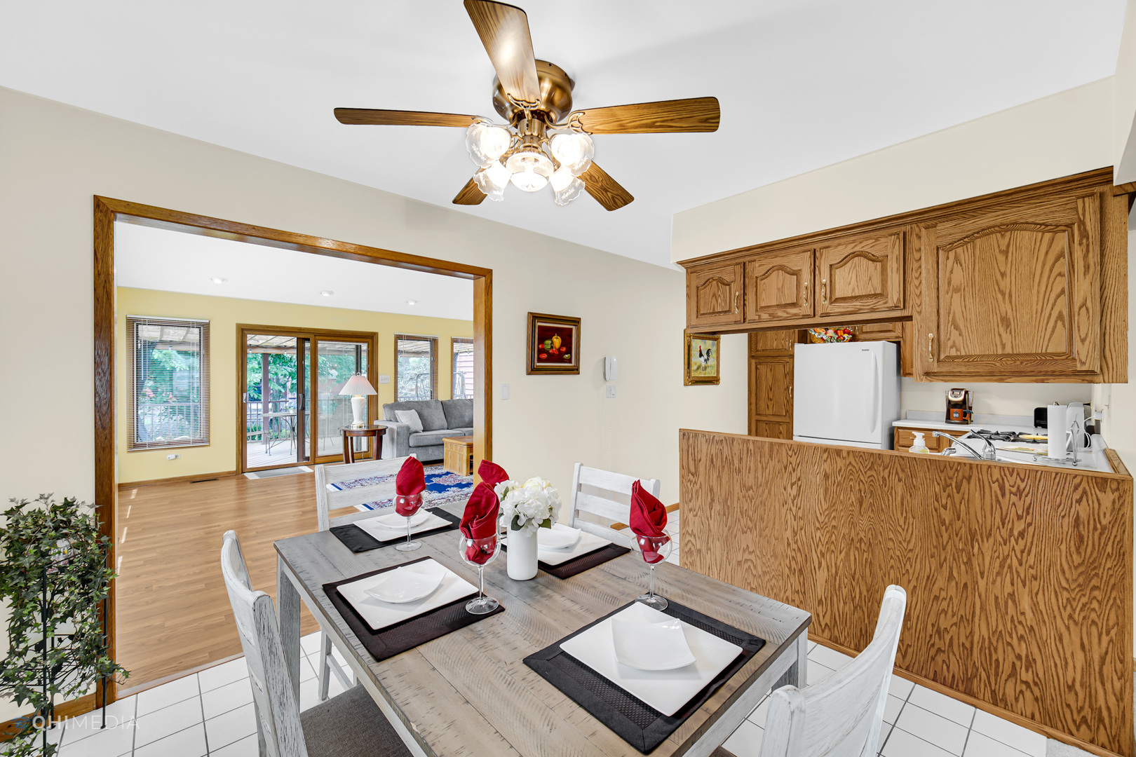 17638 Wright Street Lansing, IL 60438 - Photo 9 of 30 a living room with furniture and floor to ceiling windows