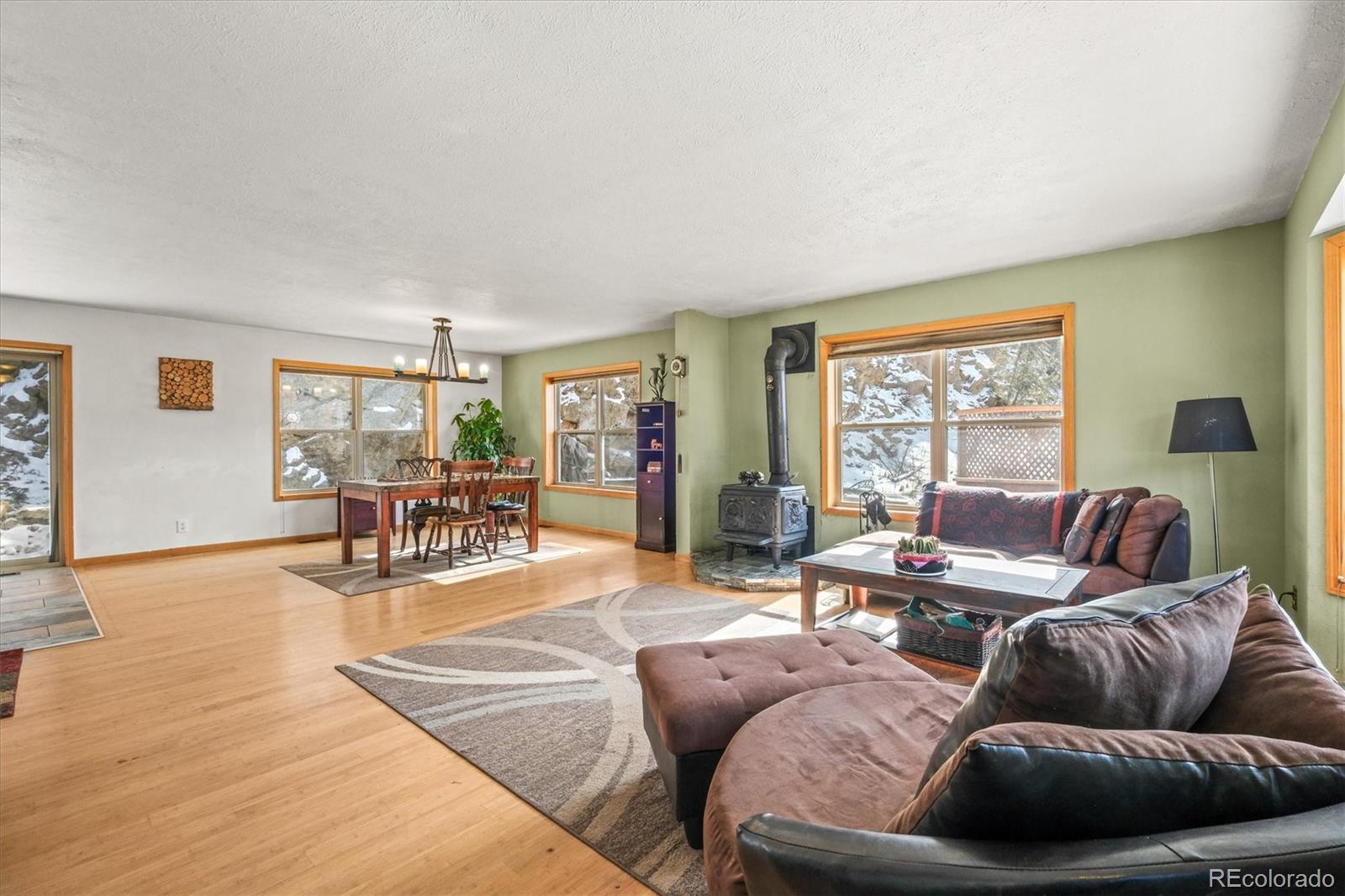 2476 South Beaver Creek Road Black Hawk, CO 80422 - Photo 9 of 21 a living room with furniture and a large window
