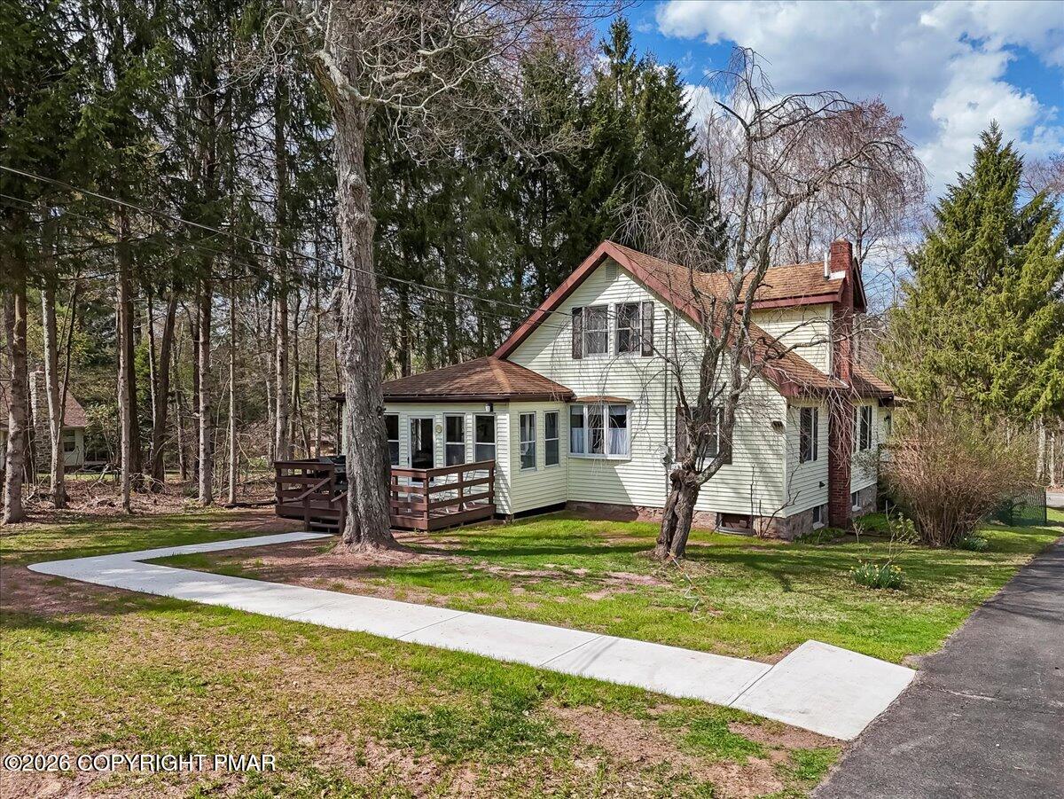 253 Thomas Road Blakeslee, PA 18610 - Photo 2 of 63 Rear of Home