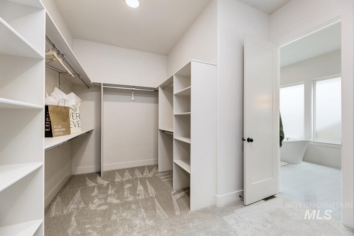 7026 Saddle Bred Way Star, ID 83669 - Photo 21 of 49 Walk in closet with light colored carpet
