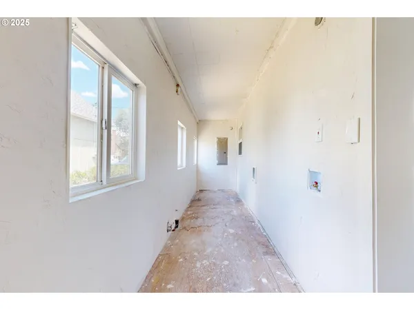 a view interior of the house and wooden floor