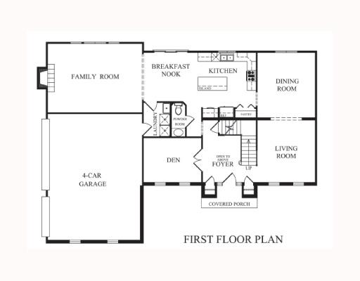161 Pinkerton Road Wexford, PA 15090 - Photo 2 of 7 1st Floor Plan.