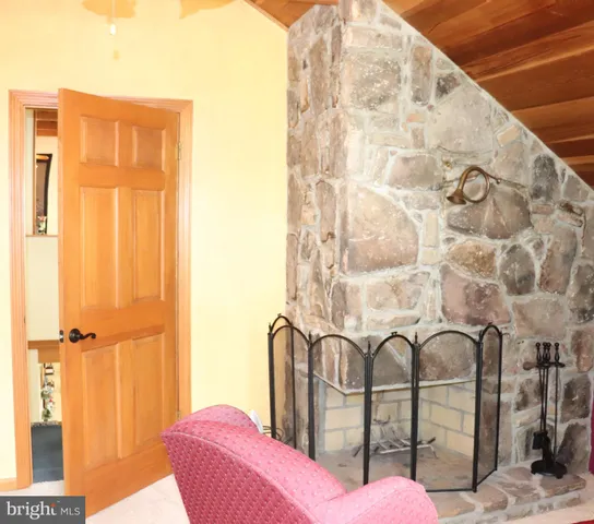 a front view of a house with outdoor space