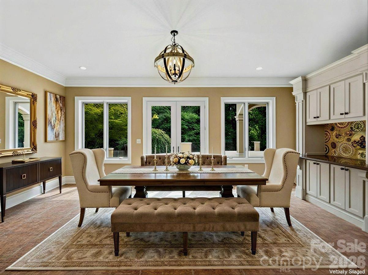 1090 Pearidge Road Bostic, NC 28018 - Photo 11 of 47 a view of a dining room with furniture window and outside view
