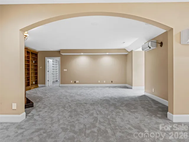 a view of a walk in closet