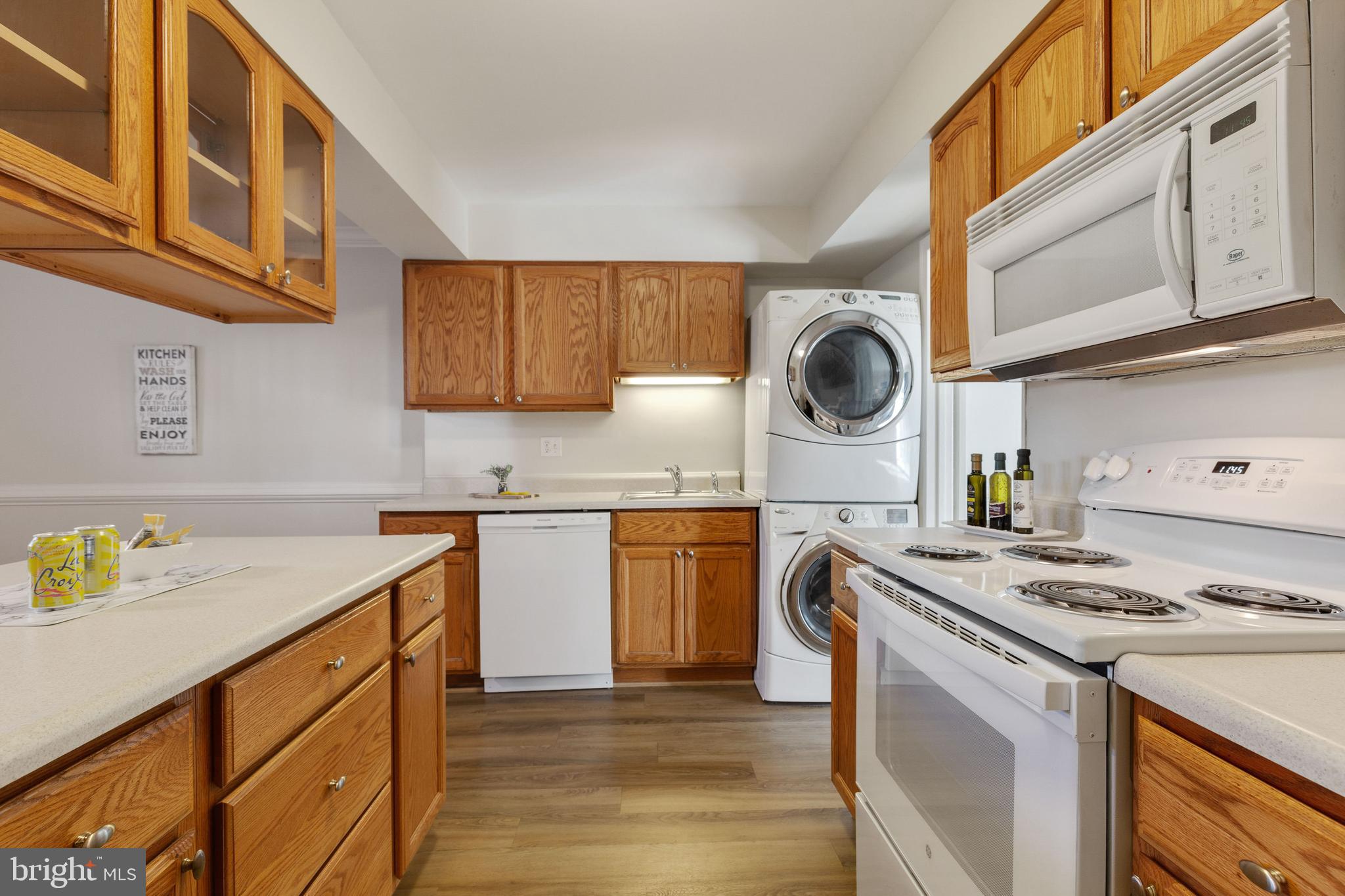 14577 Golden Oak Road Centreville, VA 20121 - Photo 11 of 36 Full size front loading stackable washer and dryer