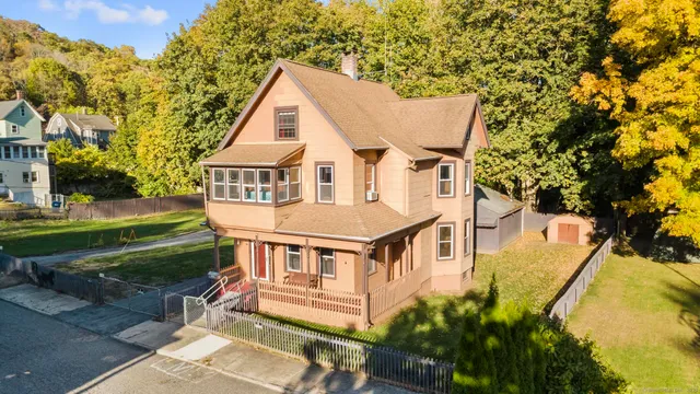 front view of house with a yard