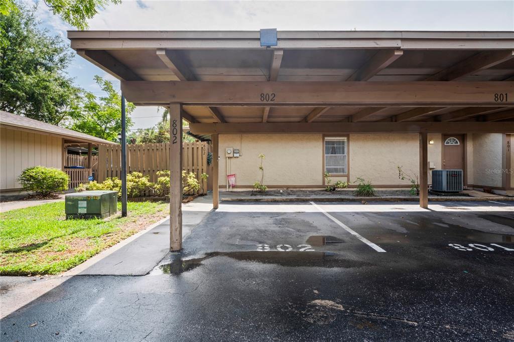 802 Antler Court Brandon, FL 33511 - Photo 20 of 37 a view of a backyard with table and chairs